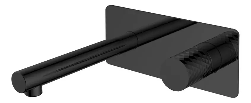 Смеситель для раковины Boheme Stick 125-BB черный