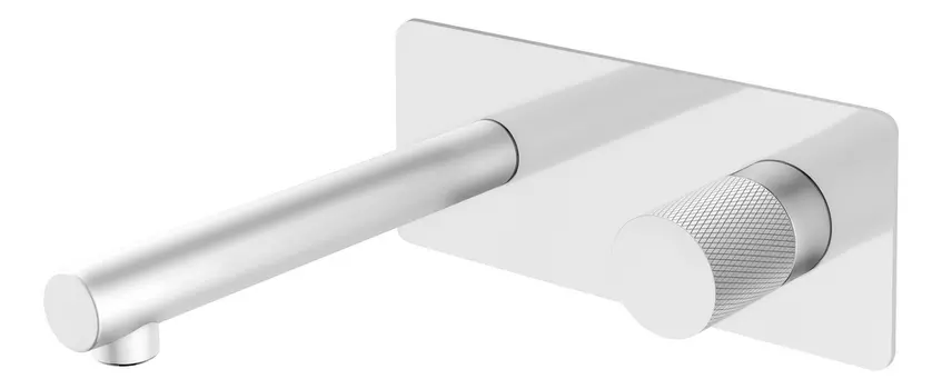 Смеситель для раковины Boheme Stick 125-WCR.2 хром, белый
