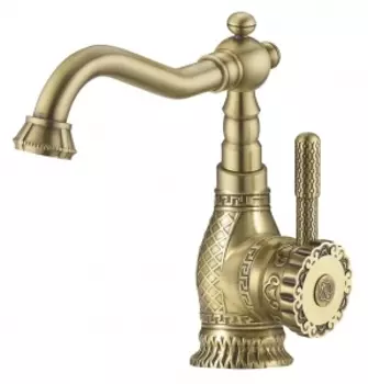 Смеситель для раковины ZorG Antic A 314U-BR бронза