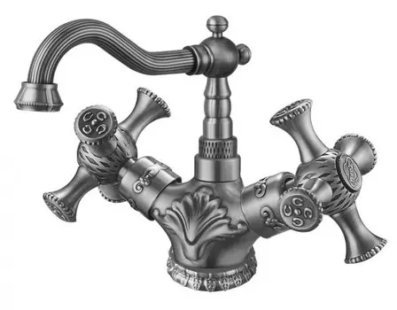 Смеситель для раковины ZorG Antic A 7009U-SL матовый хром