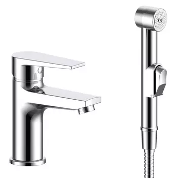 Смеситель для рвковины Esko Budapest BT27H с гигиеническим душем, хром