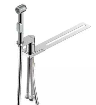 Смеситель для унитаза Rossinka X25-56 хром