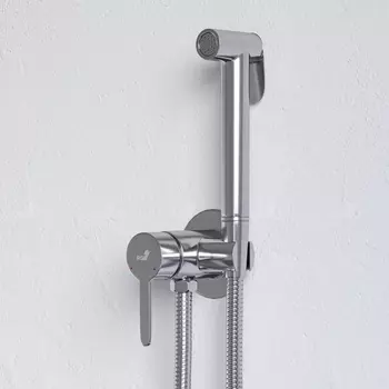 Смеситель для унитаза с гигиеническим душем RGW Shower Panels 511408206-01 хром