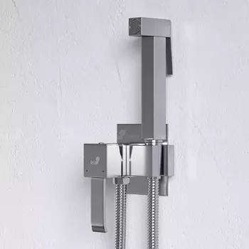 Смеситель для унитаза с гигиеническим душем RGW Shower Panels 511408207-01 хром