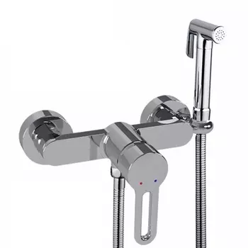 Смеситель для унитаза с гигиеническим душем Shevanik S8105-1 хром