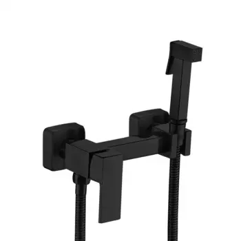 Смеситель для унитаза с гигиеническим душем Shevanik S137H черный