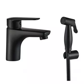 Смеситель для раковины с гигиеническим душем Swedbe Mars 1760B