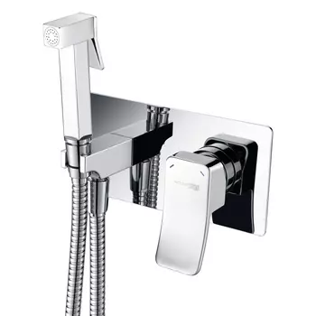 Гигиенический душ со смесителем Wasserkraft Aller 10638 хром