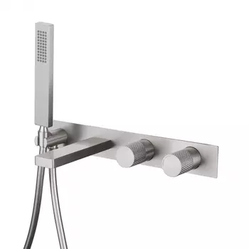 Смеситель для ванны Abber Rund AF8730SP сатин