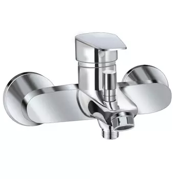 Смеситель для ванны AQUAme Prato AQM P6112 с душевой лейкой, хром