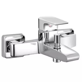 Смеситель для ванны AQUAme Prato AQM P6112 с душевой лейкой, хром