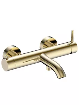 Смеситель для ванны AQUAme Siena AQM6212BG золото шлифованное