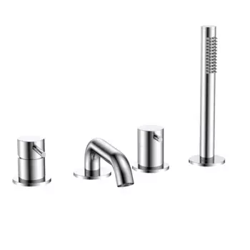 Смеситель для ванны AQUAme Siena AQM6219CR хром