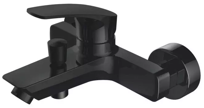 Смеситель для ванны Aquanet Static Black AF330-20B черный