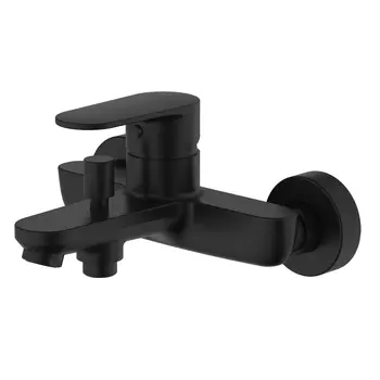 Смеситель для ванны Aquatek Ника AQ1840MB черный матовый