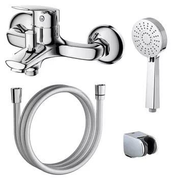 Смеситель для ванны Azario Evora AZ-WKE238043C хром