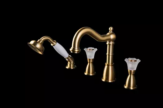 Смеситель для ванны Boheme Camelia 391-Camelia бронза