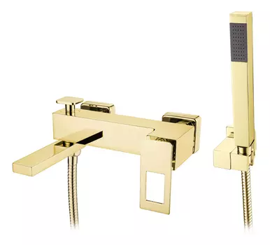 Смеситель для ванны Boheme Q 143-GG золото