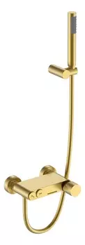 Смеситель для ванны Boheme Stick 123-MG золото матовое