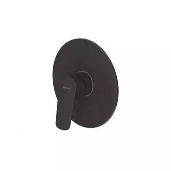 Смеситель для ванны Bravat Rhein PB8429564BW-ENG встраиваемый, черный