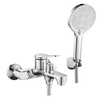 Смеситель для ванны c душем Shevanik S6202 хром