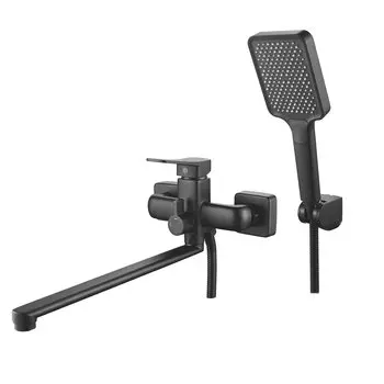 Смеситель для ванны c душем Shevanik S9922H ерный