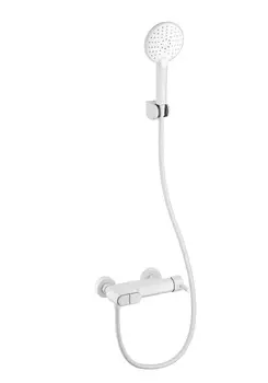 Смеситель для ванны c душем WONZON & WOGHAND MUSE WW-A30902-MW белый