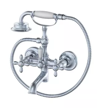 Смеситель для ванны c душем WONZON & WOGHAND RETRO WW-88639020-CR хром