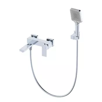 Смеситель для ванны c душем WONZON & WOGHAND CUBE WW-88639016-CR