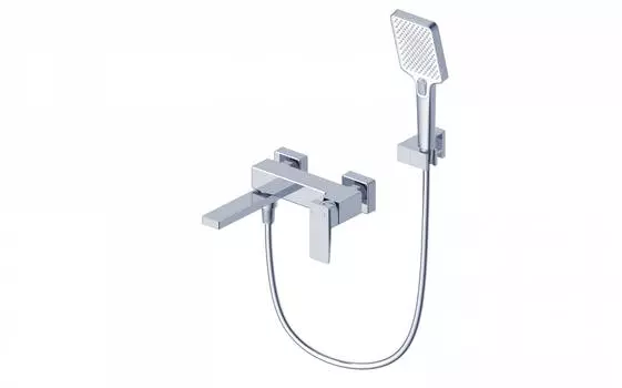Смеситель для ванны c душем WONZON & WOGHAND CUBE 2.0 WW-88037068-CR хром