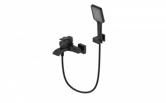 Смеситель для ванны c душем WONZON & WOGHAND FLEX WW-88037072-MB черный