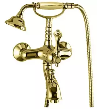 Смеситель для ванны Cezares Margot-VDM-03/24-M золото