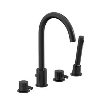 Смеситель для ванны Damixa Scandinavian Pure 360400300 черный матовый