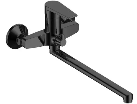 Смеситель для ванны Esko Budapest black BT31B черный