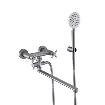 Смеситель для ванны Fashun A52228 сатин