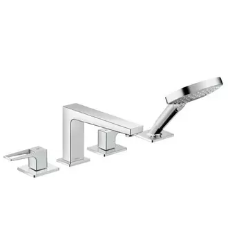 Смеситель для ванны Hansgrohe Metropol 74552000 хром