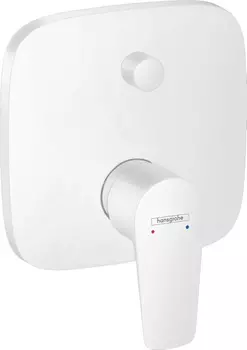 Смеситель для ванны Hansgrohe Talis E 71474700 белый матовый