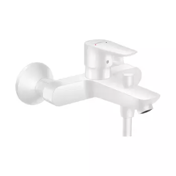 Смеситель для ванны Hansgrohe Talis E 71740700 белый матовый