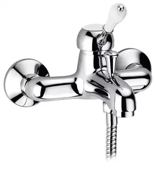 Смеситель для ванны и для душа BelBagno Unique UNI-VASM-CRM