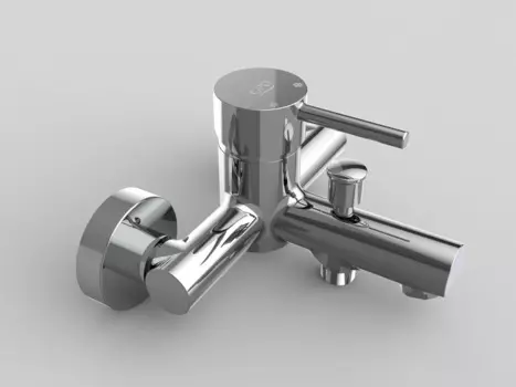 Смеситель для ванны и для душа GPD ESPINA MBB70