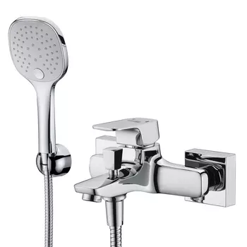 Смеситель для ванны и для душа Wasserkraft Salm 2701 с душевой лейкой, хром