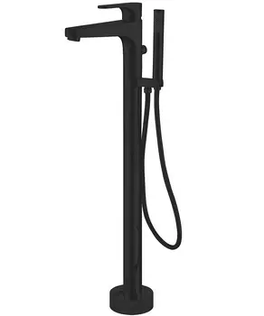 Смеситель для ванны и душа Abber Eleganz AF8315B черный матовый