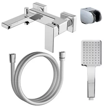 Смеситель для ванны и душа Azario Blake AZ-VBT238205C хром