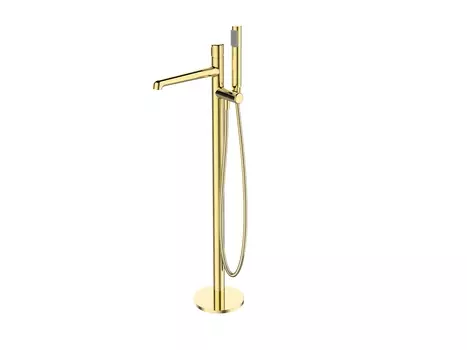 Смеситель для ванны и душа BelBagno Uno UNO-FMT-ORO золото