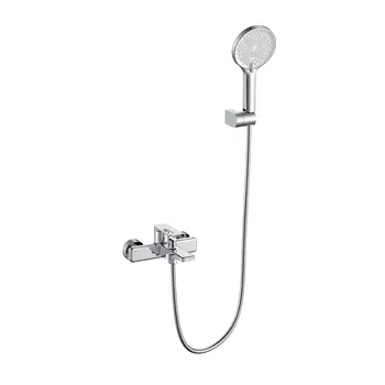 Смеситель для ванны и душа Black&White 9101С хром