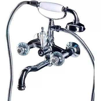 Смеситель для ванны с душем Boheme Flora 273-FL хром