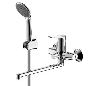 Смеситель для ванны Bravat Emeralda F6135147CP-LB-RUS хром