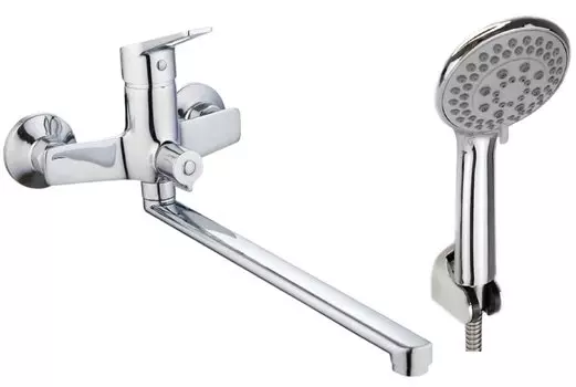 Смеситель для ванны и душа Esko RA 31 хром