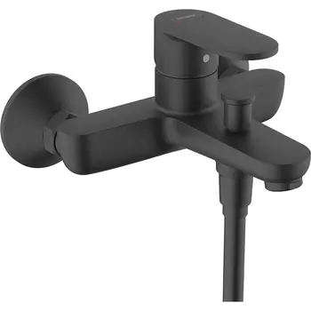 Смеситель для ванны и душа Hansgrohe Vernis Blend ВМ 71440670 матовый черный