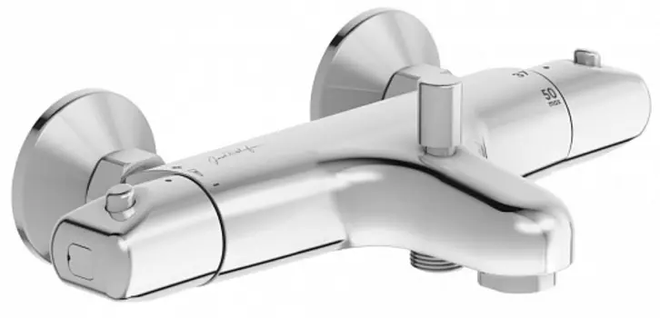 Смеситель для ванны и душа Jacob Delafon Robust E75772-CP с термостатом, хром